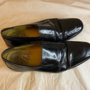 Cole Haan Men’s Black Patent Leather Slip On Shoes Sz 12 XUC